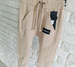 Spodnie Despacito dekatyzowane vintage beige 