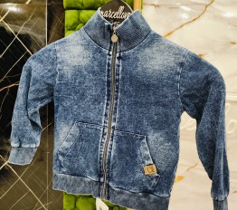 Bluza rozpinana dekatyzowana MIMI navy blue