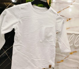 Bluzka longsleeve Basic biała MIMI