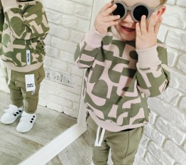Bluza LOOSE BLUZZ Wzór Khaki
