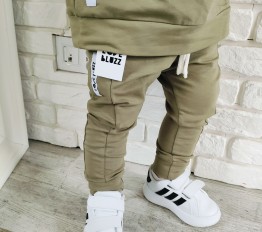 Spodnie LOOSE BLUZZ khaki
