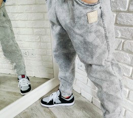 Spodnie boyfriend jeans black NUNU