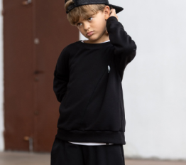 MashMnie With Wolves Drop 2 Bluza Wolf czarna
