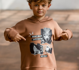 MashMnie With Wolves Drop 2 Bluza Mokka