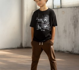 MashMnie With Wolves Drop 2 T-Shirt czarny