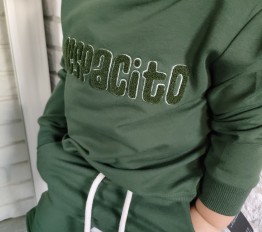 Bluza Despacito bawełniana fluffy khaki
