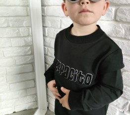 Bluza Despacito bawełniana fluffy czarna