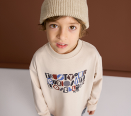 Longsleeve LOOSE BLUZZ beżowy