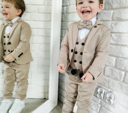 Garnitur 5 części latte