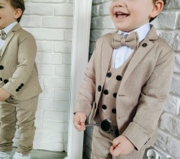 Garnitur 5 części latte