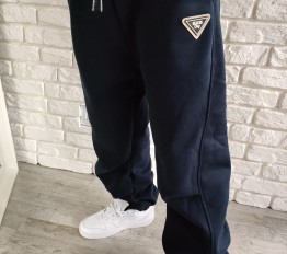 Spodnie ocieplane six seven granat