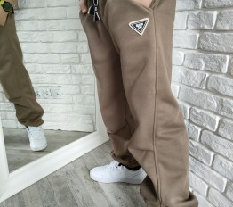 Spodnie ocieplane six seven latte