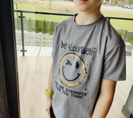 All For Kids T-Shirt szary 