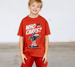 All For Kids T-Shirt Who Cares ceglany