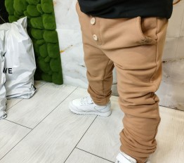 Spodnie ocieplane karmel MIMI