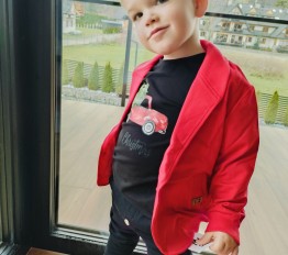 Marynarka dresowa MIMI czerwona