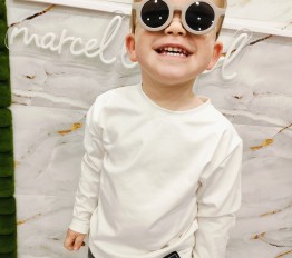 Longsleeve przedłużany NUNU White