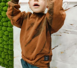 Bluza Tie Dye NUNU Brown