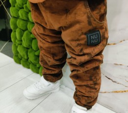 Spodnie Farbs Batik NUNU Brown