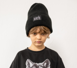 Mashmnie czapka zimowa czarna