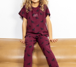 MashMnie piżama bordo