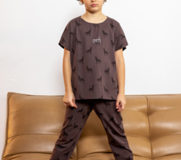 MashMnie piżama brąz