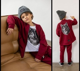 MashMnie With Wolves Drop 3 Bomberka Bordo