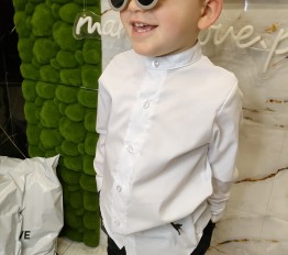 MashMnie With Wolves Drop 3 Koszula Biała