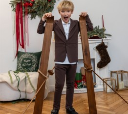 All For Kids Garnitur brąz czekolada