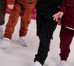 Spodnie Despacito grubsze - ale nie ocieplane - czarny