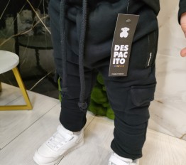 Spodnie Despacito grubsze - ale nie ocieplane - czarny