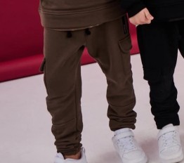 Spodnie Despacito grubsze - ale nie ocieplane - fango