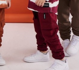 Spodnie Despacito grubsze - ale nie ocieplane - bordo