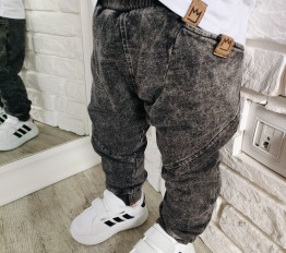 Spodnie dekatyzowane Mimi grafitowe