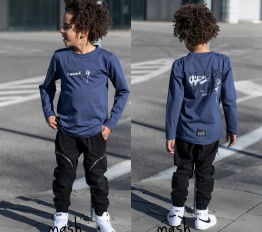 MashMnie Under the City longsleeve niebieski