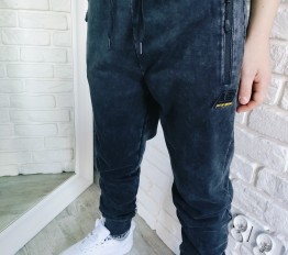 Spodnie dekatyzowane 903 czarne