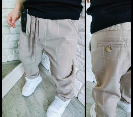 Spodnie eleganckie SŁOŃ beżowe