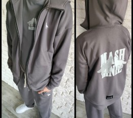 MashMnie Shadow Wolf Drop 1 bluza rozpinana szara