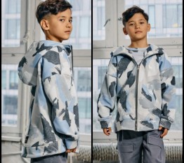 MashMnie Shadow Wolf Drop 1 bluza rozpinana abstract