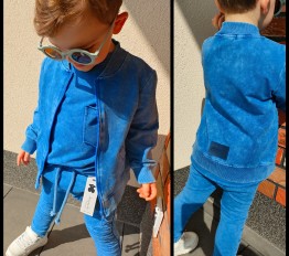 Bluza Despacito Bomberka Dekatyzowana niebieska