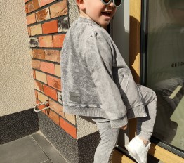 Bluza Despacito Bomberka Dekatyzowana szara