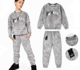 MashMnie Shadow Wolf Drop 2 Komplet dekatyzowany szary