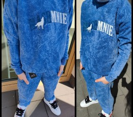 MashMnie Shadow Wolf Drop 2 Komplet dekatyzowany niebieski