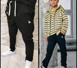 MashMnie Shadow Wolf Drop 2 Spodnie Dresowe Wolf Czarne