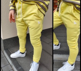 MashMnie Shadow Wolf Drop 2 Spodnie Dresowe Wolf Żółte