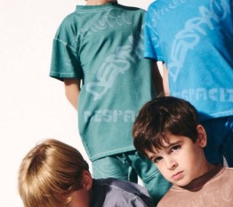 T-Shirt Despacito dekatyzowany efekt cold dye zielony