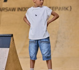MashMnie Shadow Wolf Drop 3 SPODENKI JEANSOWE MASHMNIE NIEBIESKIE