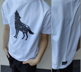 MashMnie Back to school T-Shirt biały