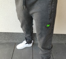 Spodnie dekatyzowane 3670 czarne z