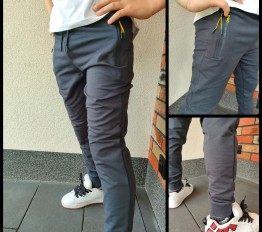 Spodnie 3664 grafit granat